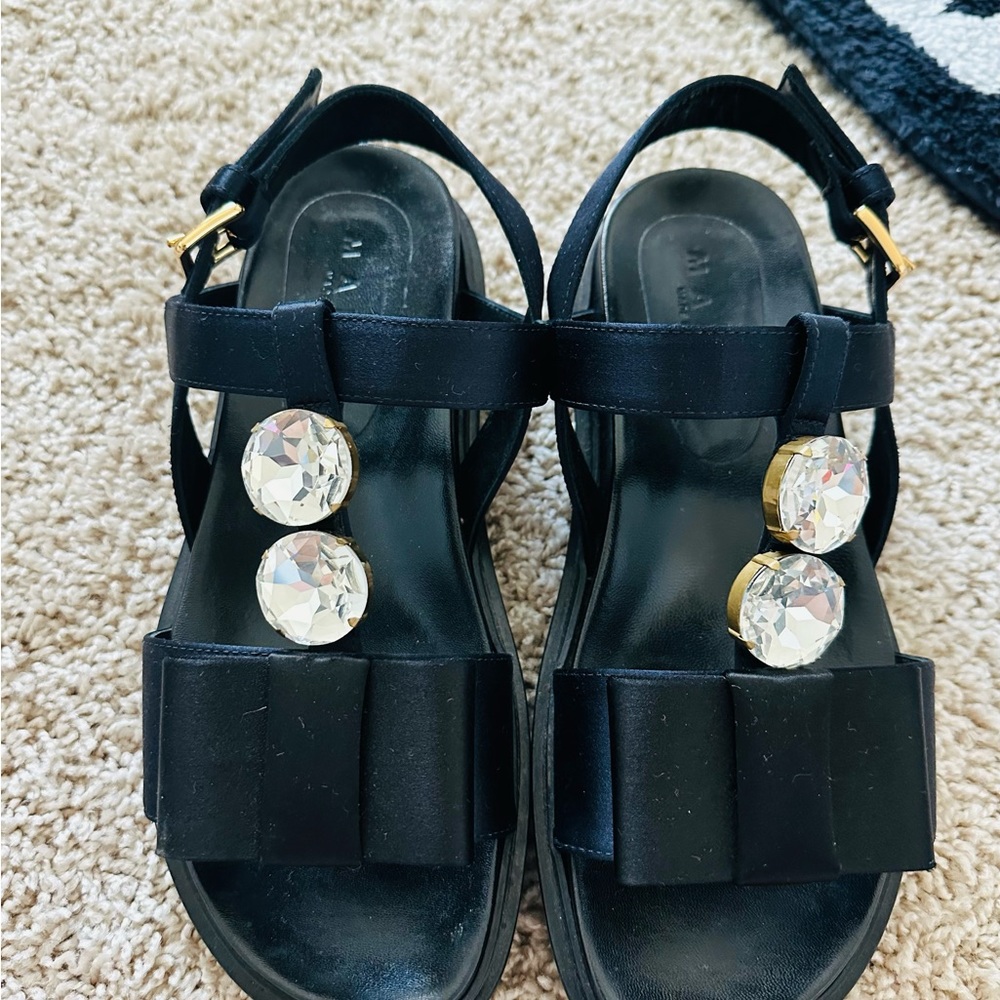 Marni Sandal with crystal